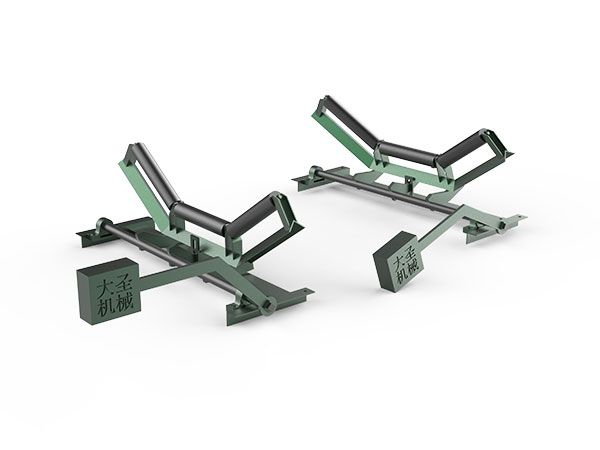 托輥高度自動(dòng)調整的節能皮帶機